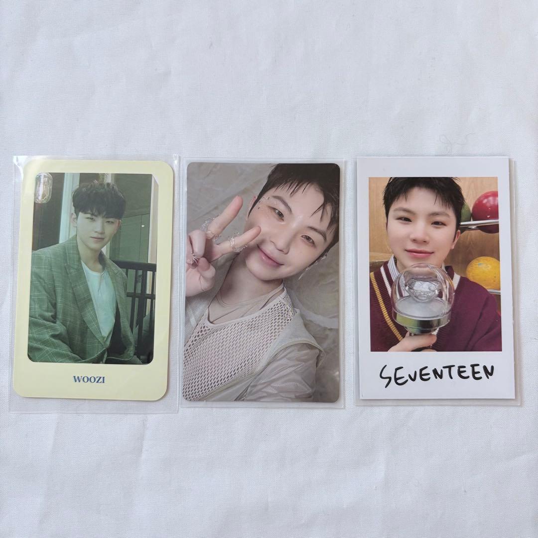 SEVENTEEN ウジ インスタントフォト トレカ - メルカリ