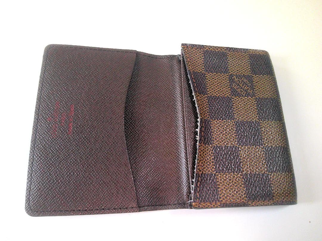LOUIS VUITTON ルイヴィトン ダミエ 名刺入れ - メルカリ