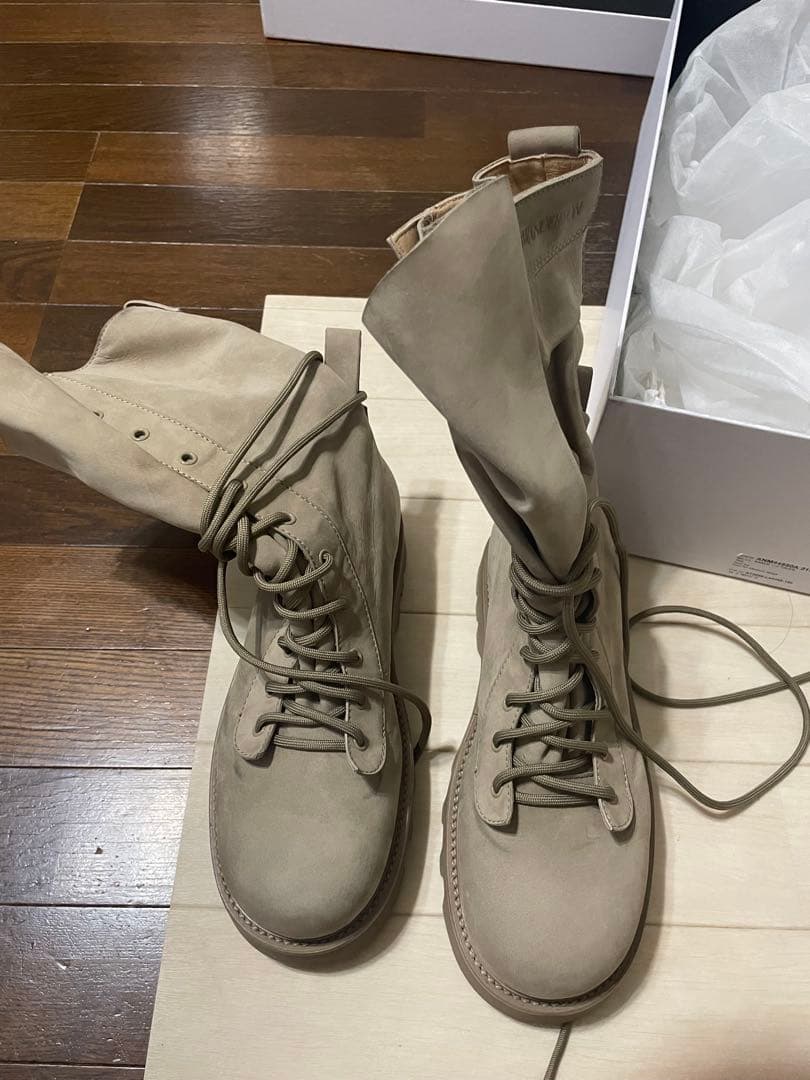 mariko様専用 JW Anderson 25ss コンバットブーツ - メルカリ