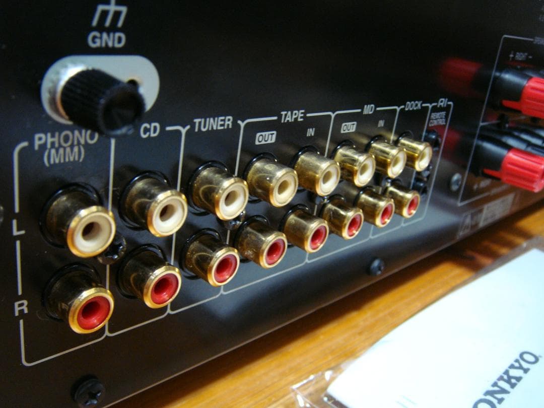 整備済 美品 ONKYOオンキョー プリメインA-973 リモコン取説ケーブル付