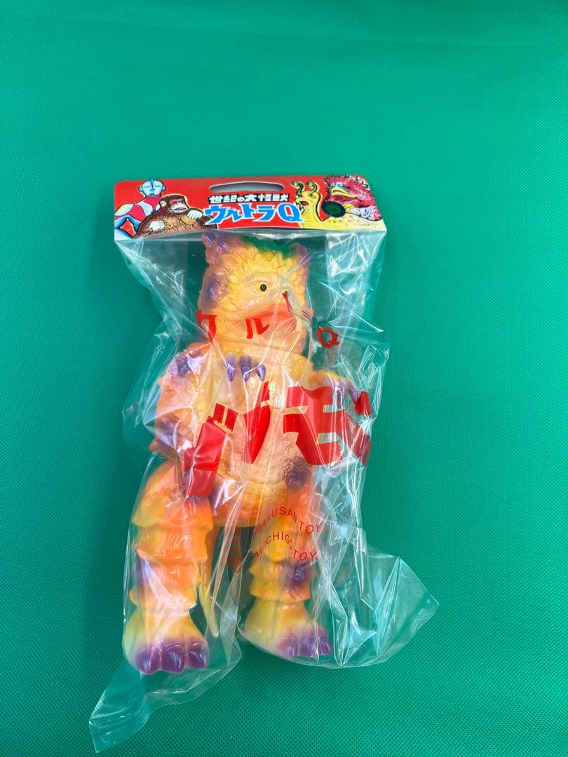 M1号 ガラモン ハロウィンカラー 蓄光 スタンダード ソフビ ブルマァク