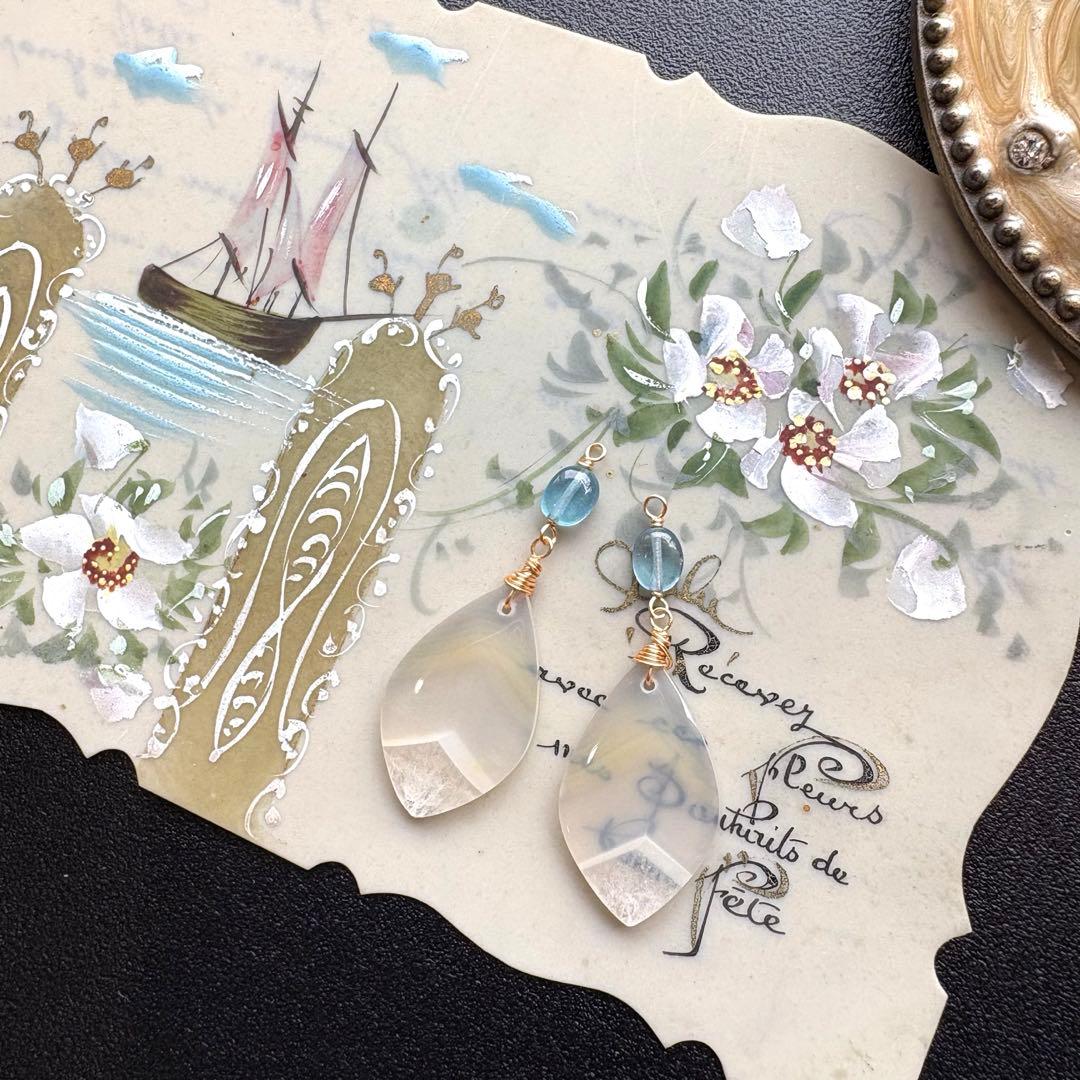 《Kaya様》専用ページ①アイリスアゲート＊チャーム