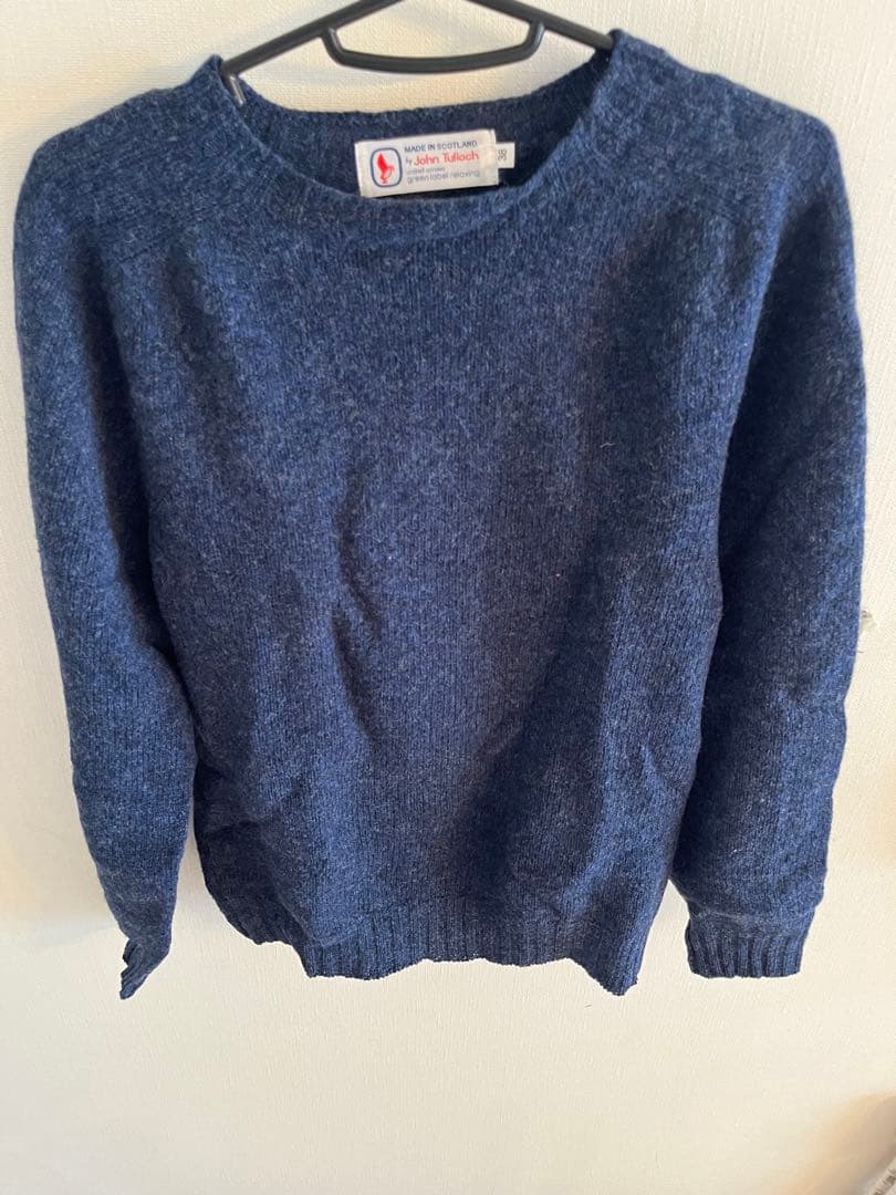 John Tulloch ジョンタロック シャギードッグセーター - メルカリ