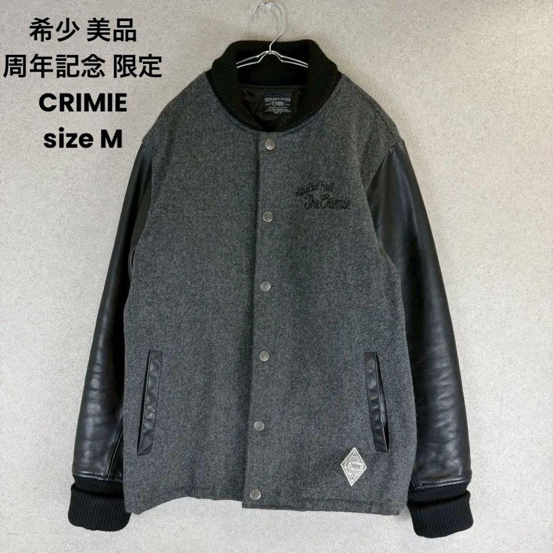 希少 美品 CRIMIE 周年記念 限定 袖レザー 切り替え 希少 美品 CRIMIE 周年記念 限定 袖レザー 切り替え 2026年最新】Yahoo