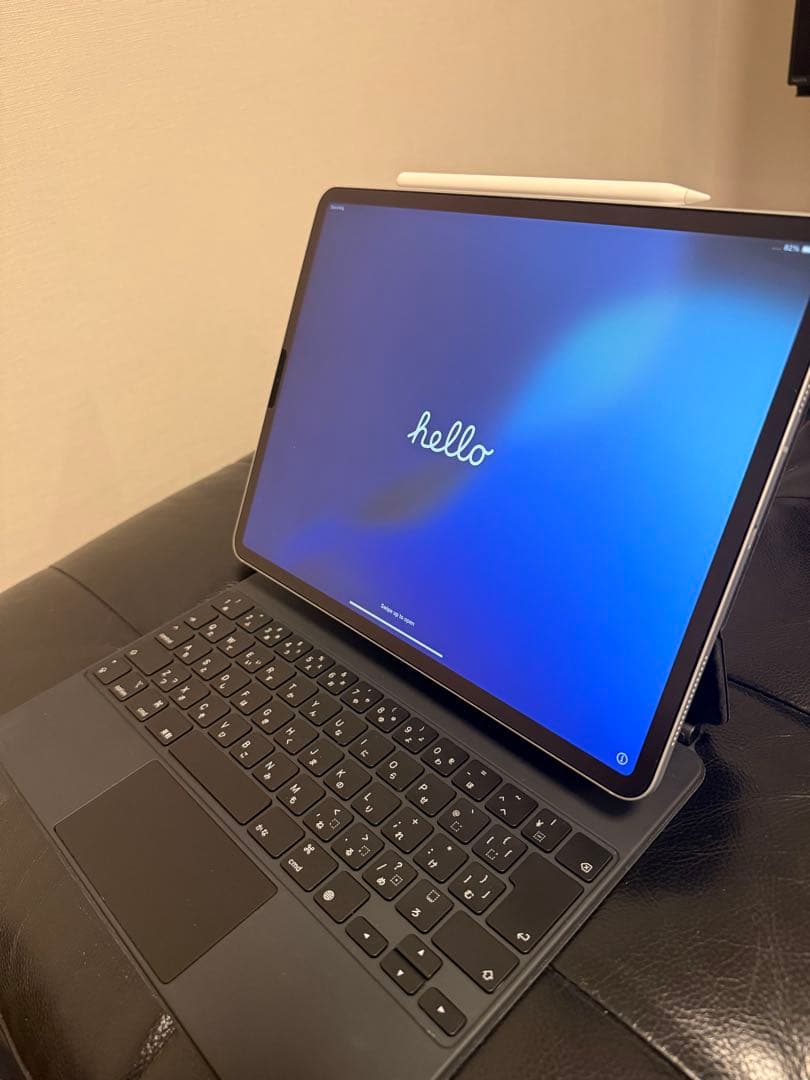 12.9インチのiPad Pro、Wi-Fiセルラーモデル、シルバー 12.9インチiPad Pro Wi-Fi + Cellular 256GB - シルバー（第5世代