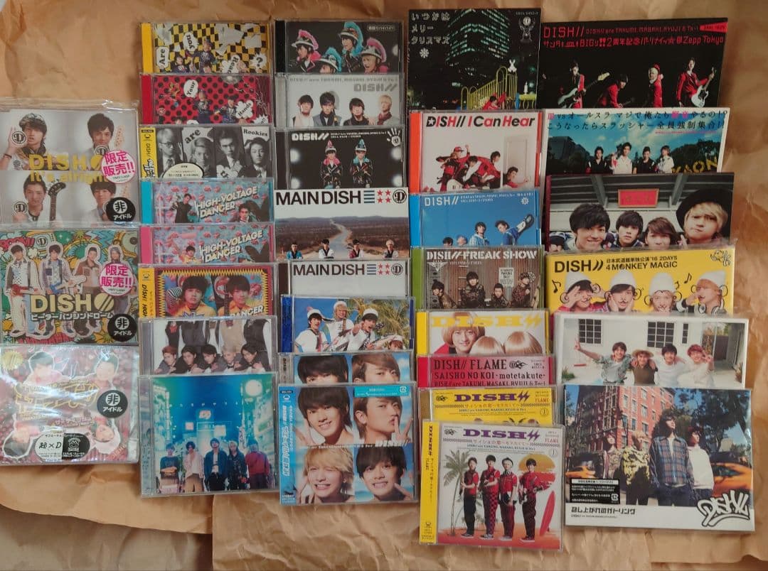 DISH// DVD CD　33点まとめ売り DISH// CD 19枚セット CD DVD - メルカリ