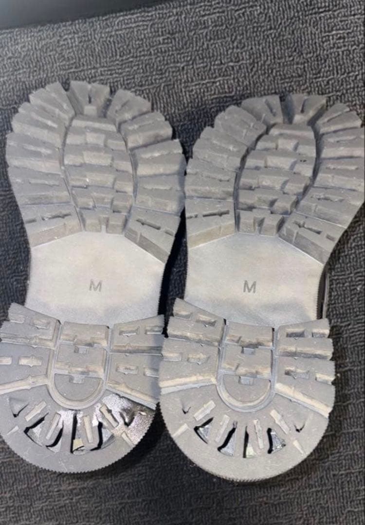 こ*様 YELLO ブラック 厚底スニーカー　23.5cm Mサイズ