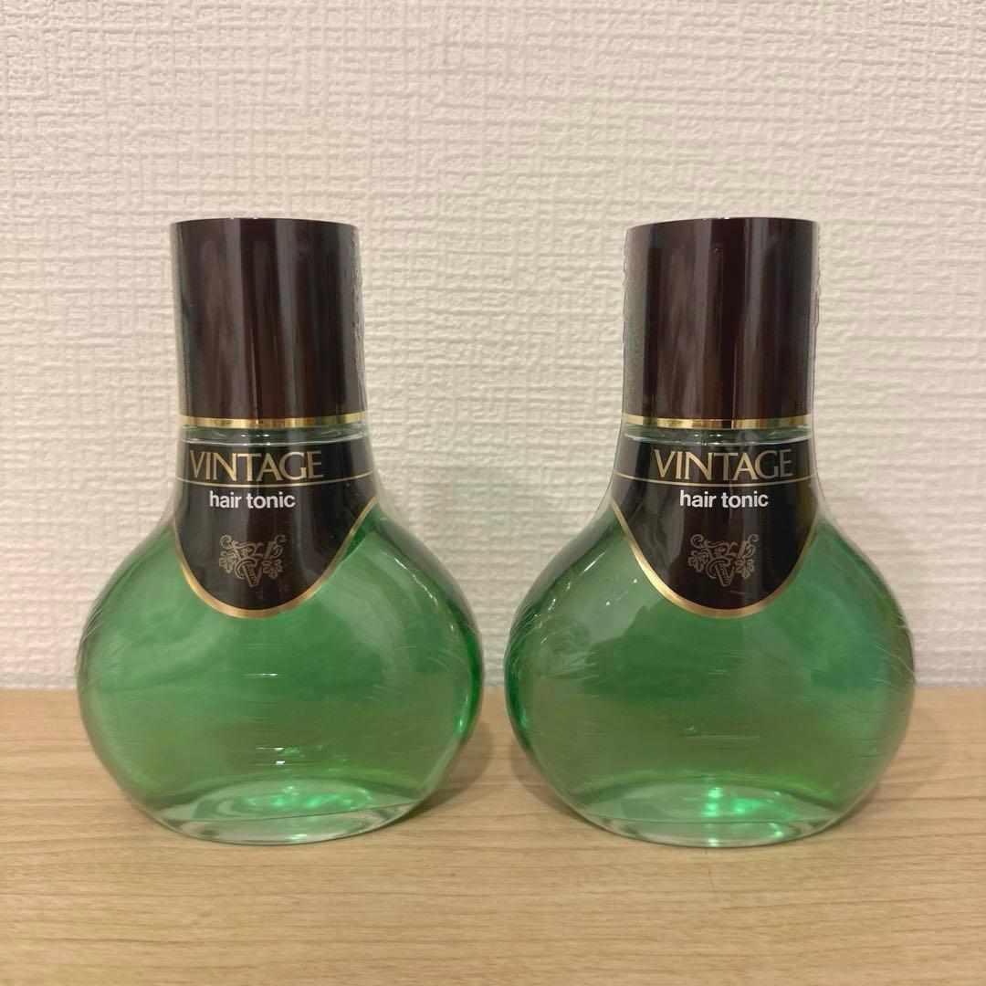 VINTAGE ヴィンテージ ヘアトニック 180ml 2本セット 資生堂 - メルカリ