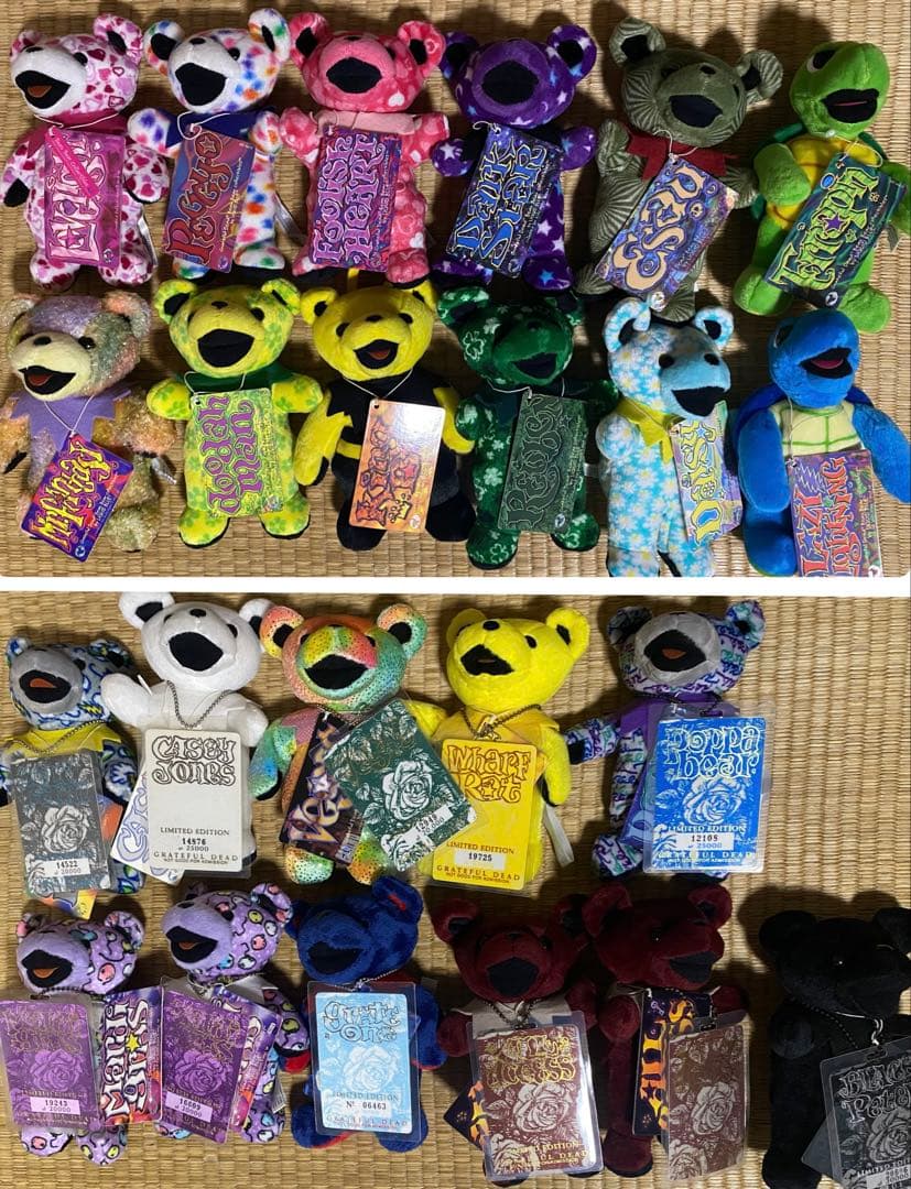 グレイトフル・デッド　デッドベア　23体まとめ売り グレイトフルデッドベア 23体 - メルカリ
