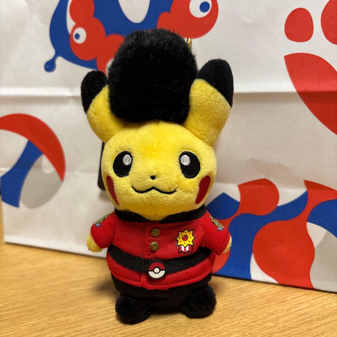 ポケモンセンター タグ付イギリスピカチュウぬいぐるみマスコット