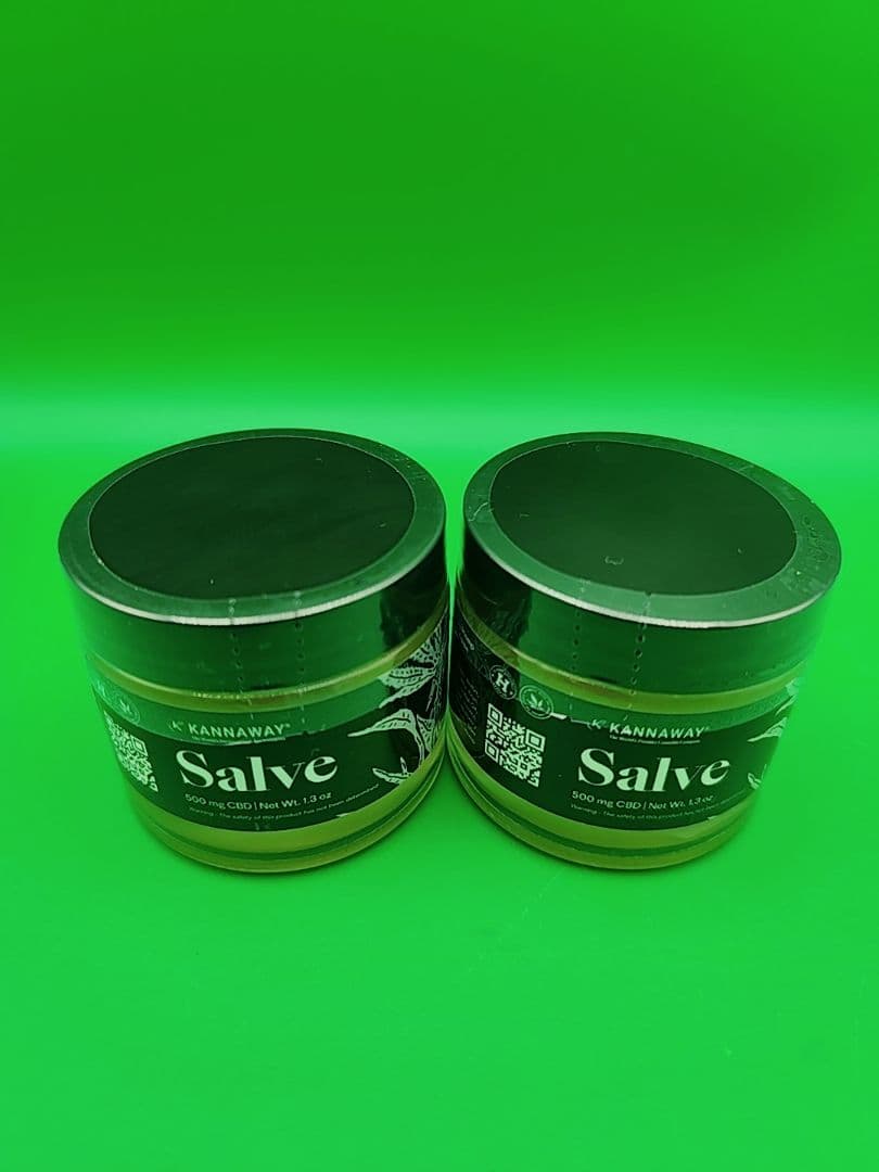 新品未開封　KANNAWAY キャナウェイ サルヴェ CBD 500mg 2点 新品】【2個セット】kannaway キャナウェイ サルベ サルヴェ CBD