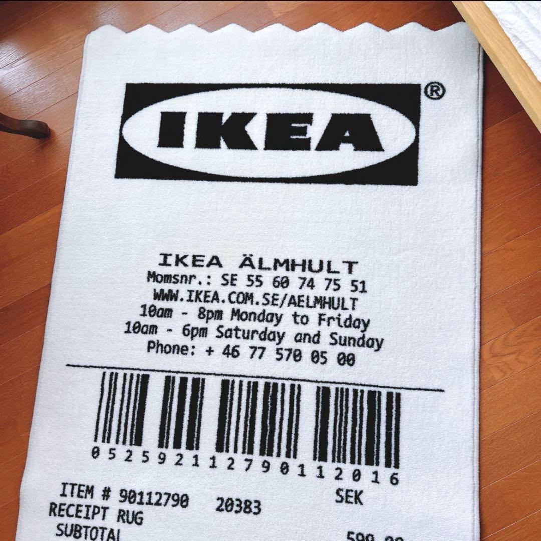 IKEA Virgil Ablohヴァージルアブローコラボ レシートラグ - メルカリ