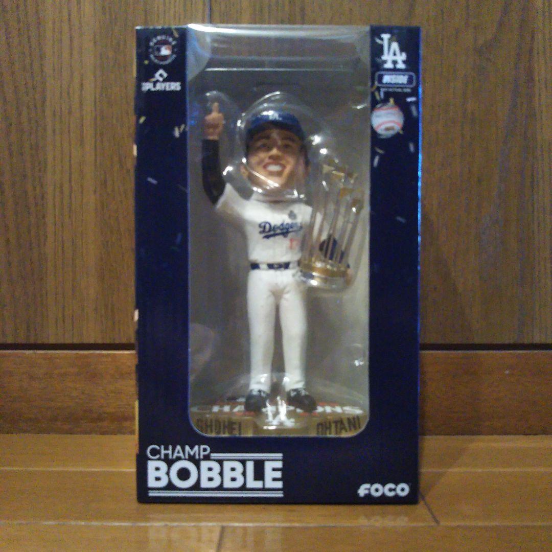 【新品】大谷翔平　2024WSチャンピオン ボブルヘッド　金台座！ 大谷翔平選手 ドジャース MLB 「トロフィー ボブルヘッド」 2024
