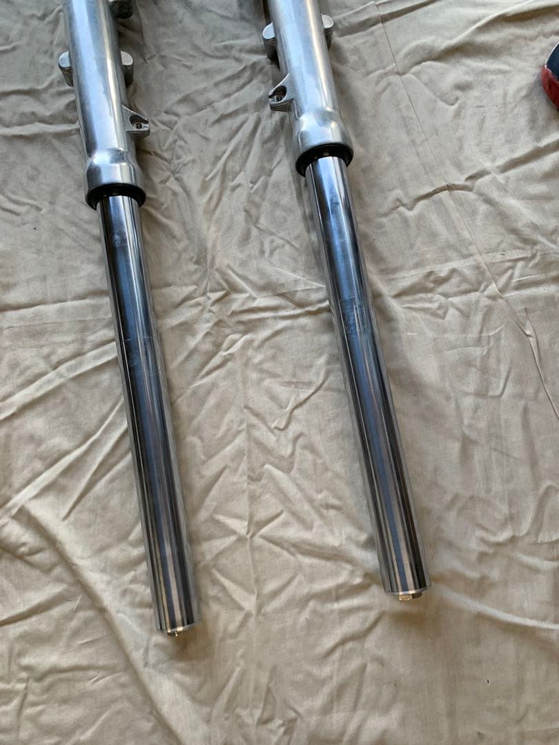 ゼファー1100　フロントフォーク フロントフォーク交換します。 「ゼファー1100」 | しゃぼん玉