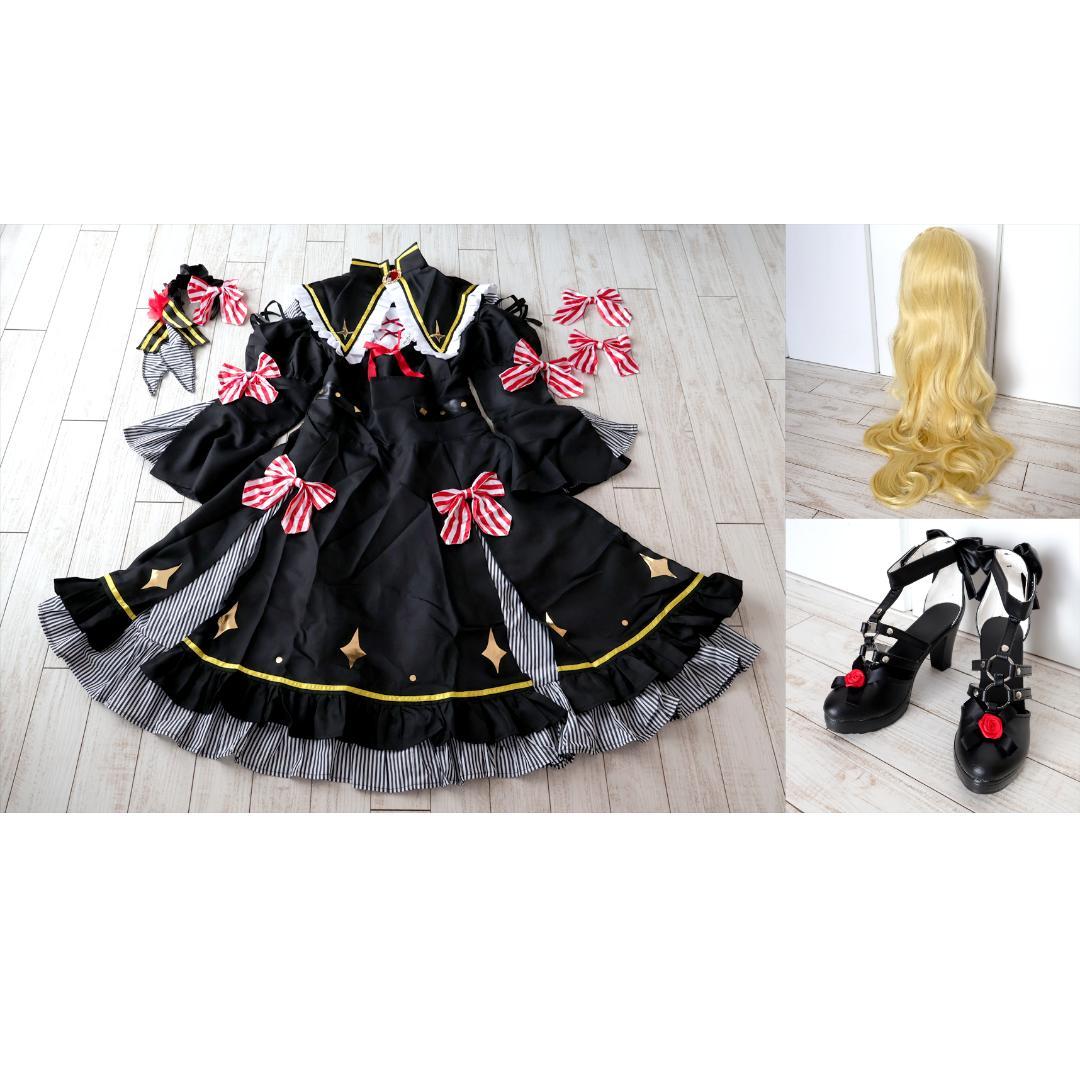 にじさんじ 卯月コウ 卯月ヒカリ 女装 衣装＋ウィッグ＋靴 XL - メルカリ