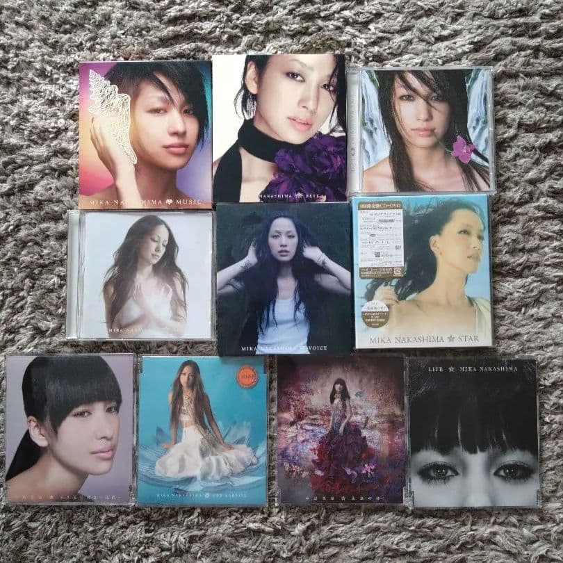 中島美嘉 アルバム シングル CD まとめ売り - メルカリ