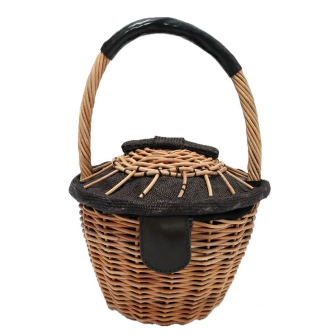 エバゴスebagos かごバッグ ebagos【26SS 予約】2026年2月～9月末頃入荷予定2本編みバッグ