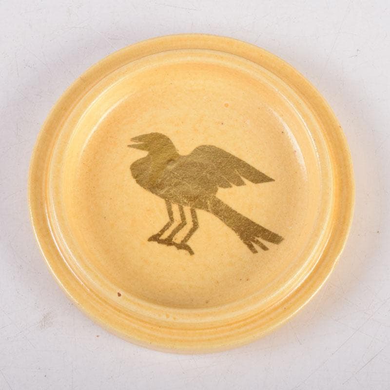 茶道具 日吉窯 加藤丈佳造 北斗七星鳥文 香合 共布共箱 V 8456 - メルカリ