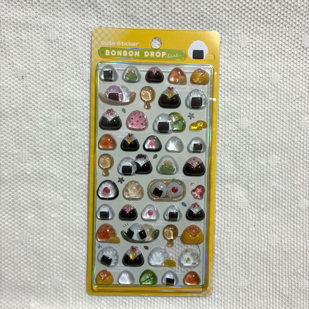 正規品 ボンボンドロップシール 和柄 10枚セット 新品 狐 舞妓 忍者