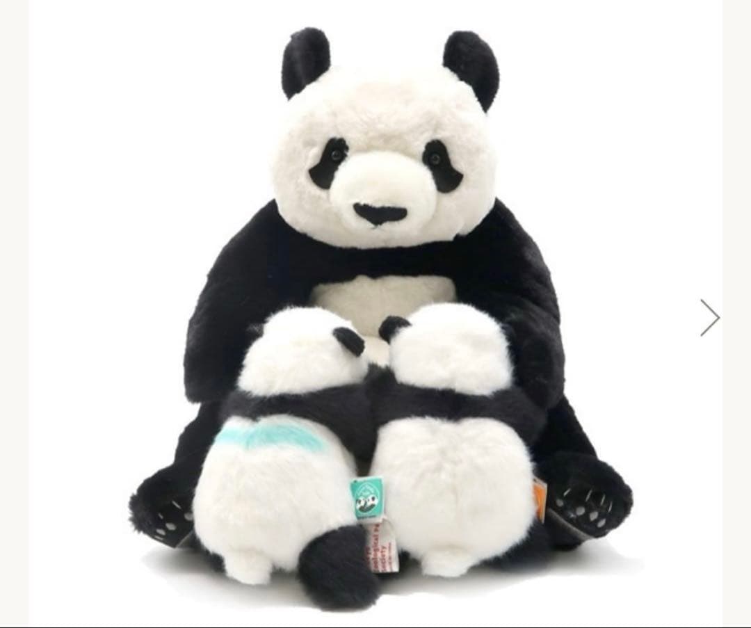 シャオシャオ レイレイ シンシン ぬいぐるみ 上野動物園 3歳記念