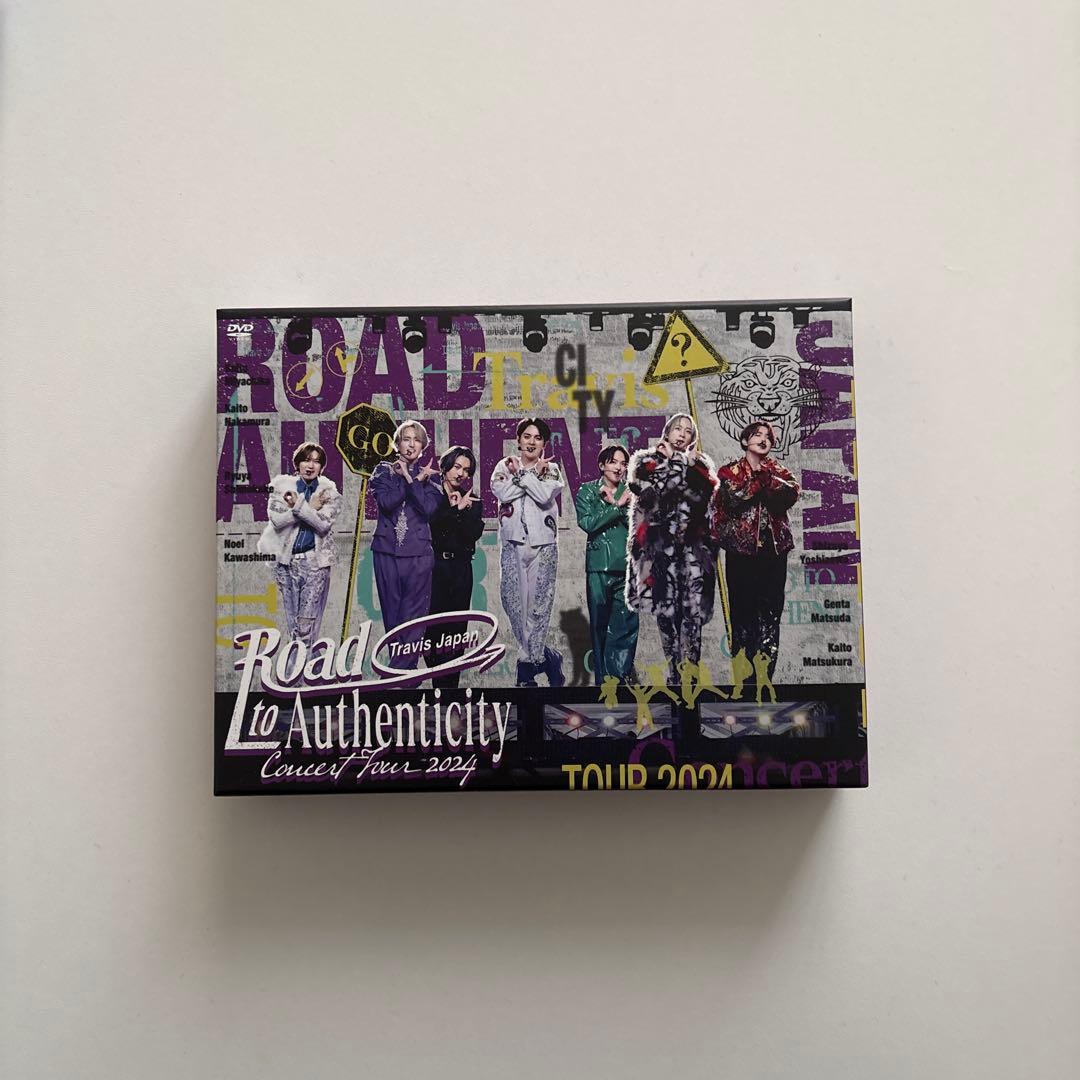 トラジャ ライブDVD Road to A 完全生産限定盤 Travis Japan Concert Tour 2024 ”Road to Authenticity” 【完全生産