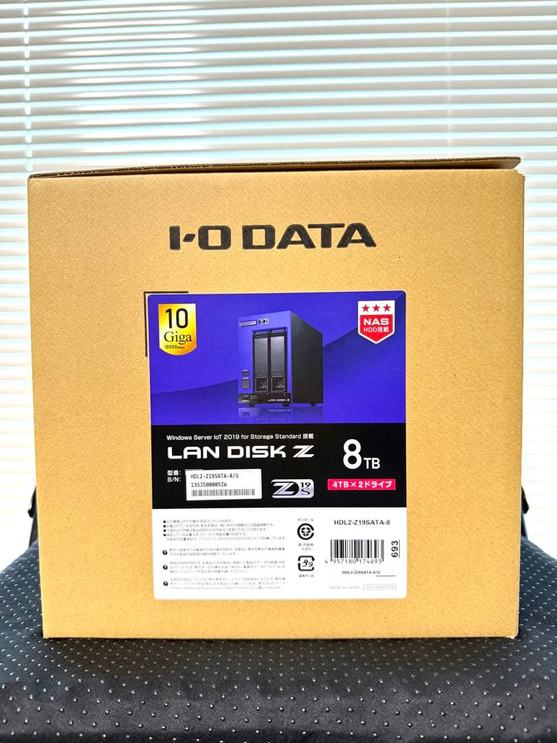新品・未使用 IODATA NAS 8TB Z19S - メルカリ