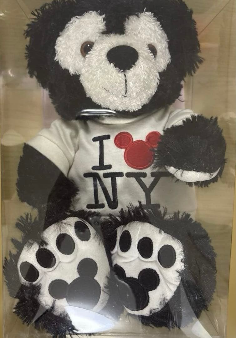 ★レア★ ☆ニューヨーク　ブラックダッフィー☆I LOVE NY☆ 黒ダッフィー Yahoo!オークション - WDWダッフィー 『I LOVE NYブラックダッフィー