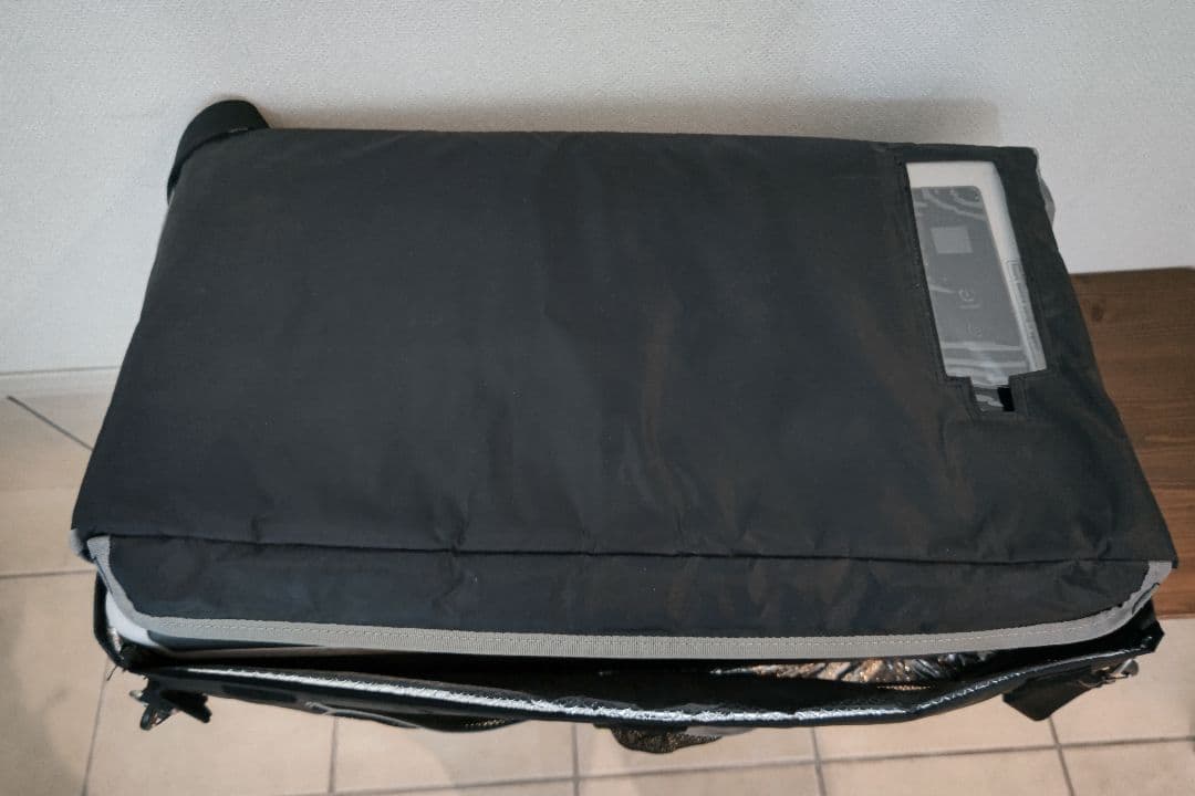 F40C4TMP 18L車載冷蔵庫　冷凍庫 -22℃〜10℃　持ち運び用バッグ付