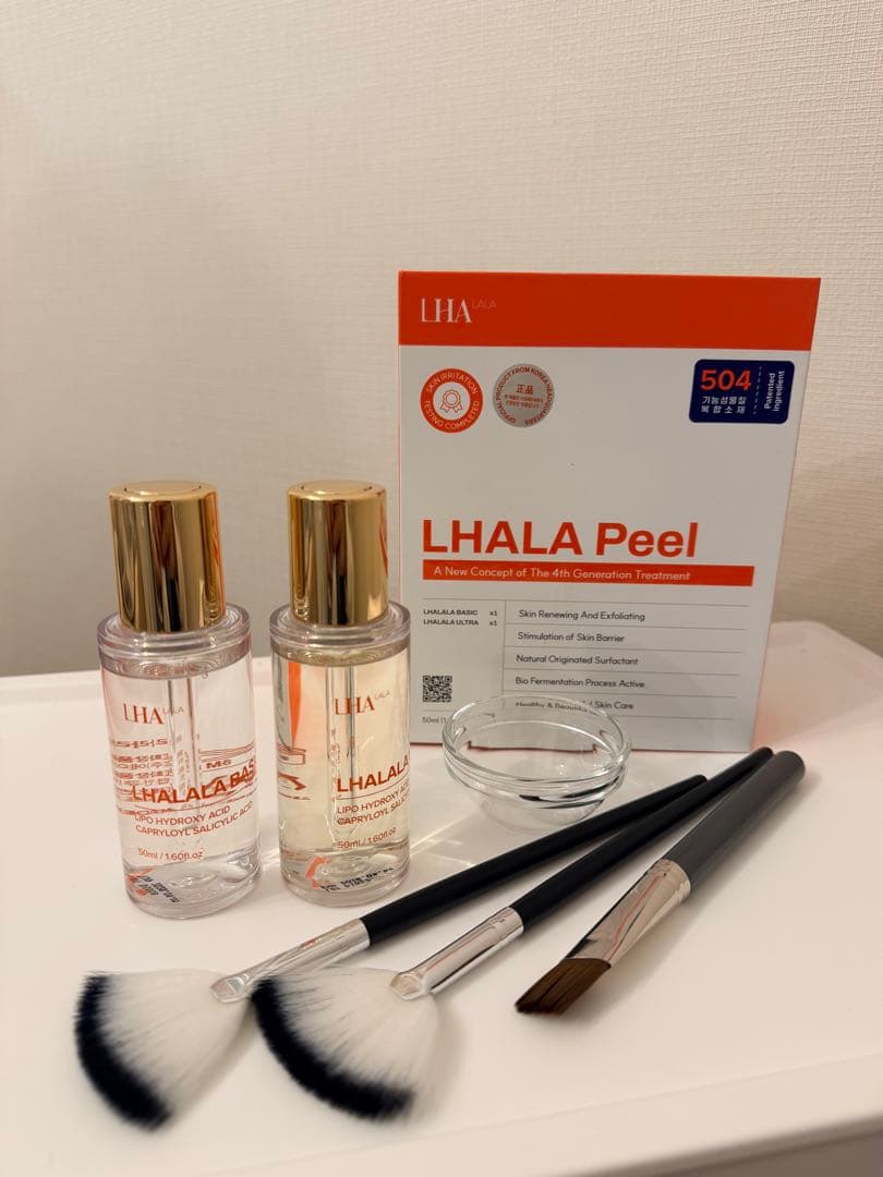 最新版 ララピール504 正規品｜ブラシ＆ボウル付き｜未開封｜初心者向け 最新版 ララピール504 正規品｜ブラシ＆ボウル付き｜未開封｜初心者