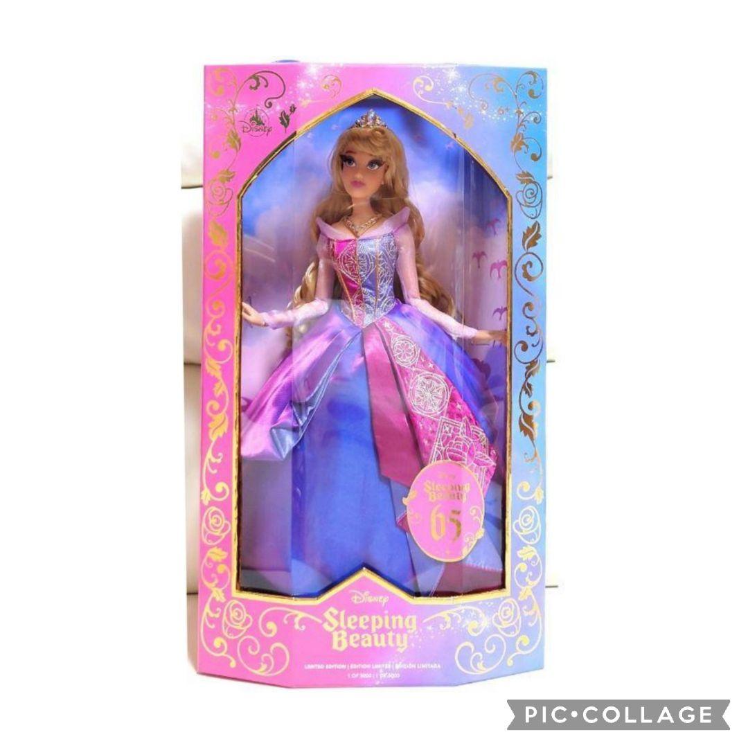 眠れる森の美女　リミテッドドール　ディズニーストア　オーロラ姫　65周年 ディズニーストア 眠れる森の美女 オーロラ姫 65周年 リミテッドドール