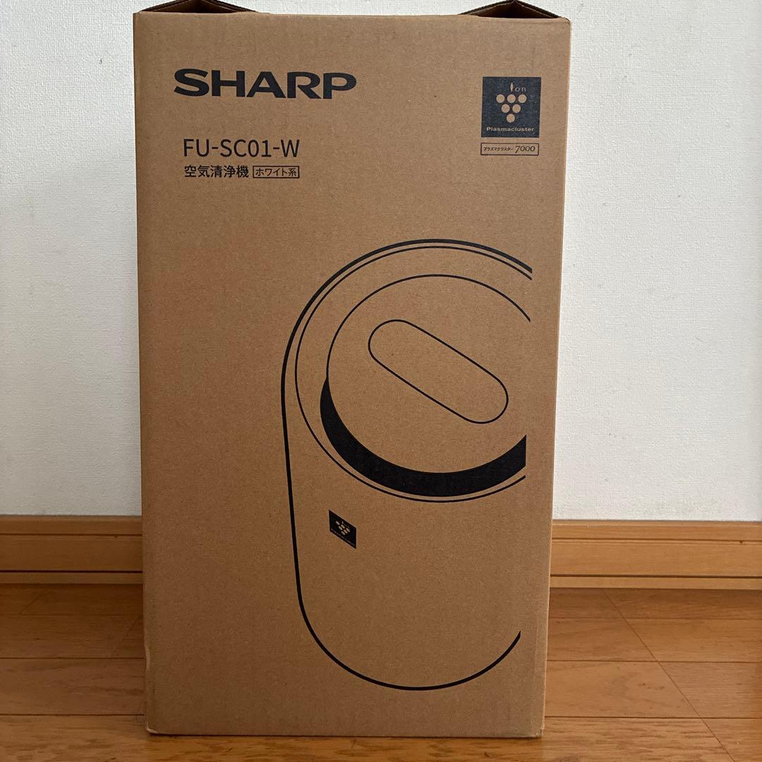 シャープ SHARP 空気清浄機 プラズマクラスター FU-SC01-W Amazon.co.jp: シャープ 空気清浄機 FU-SC01-W プラズマクラスター