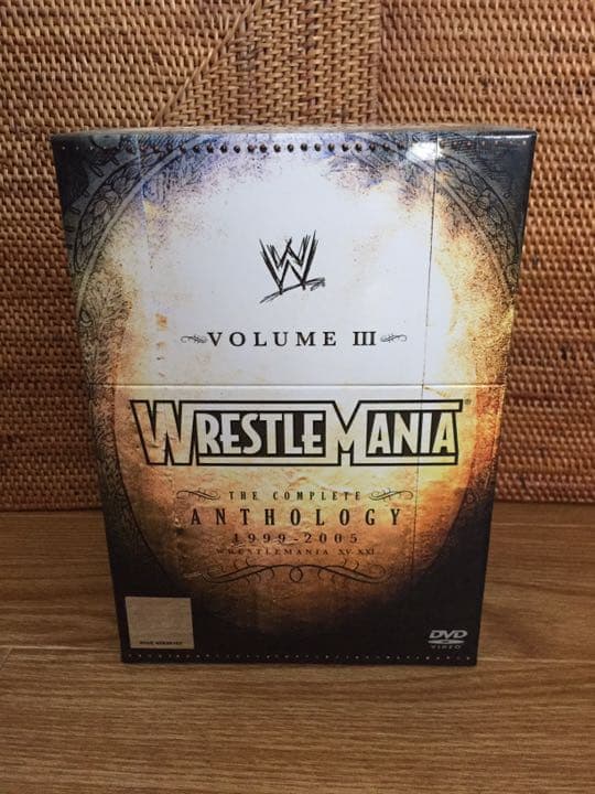 スポーツ・フィットネス WrestleMania Anthology volume 3 WWE-Wrestlemania Anthology: Vol. 3 1995 to 1999 DVD Set