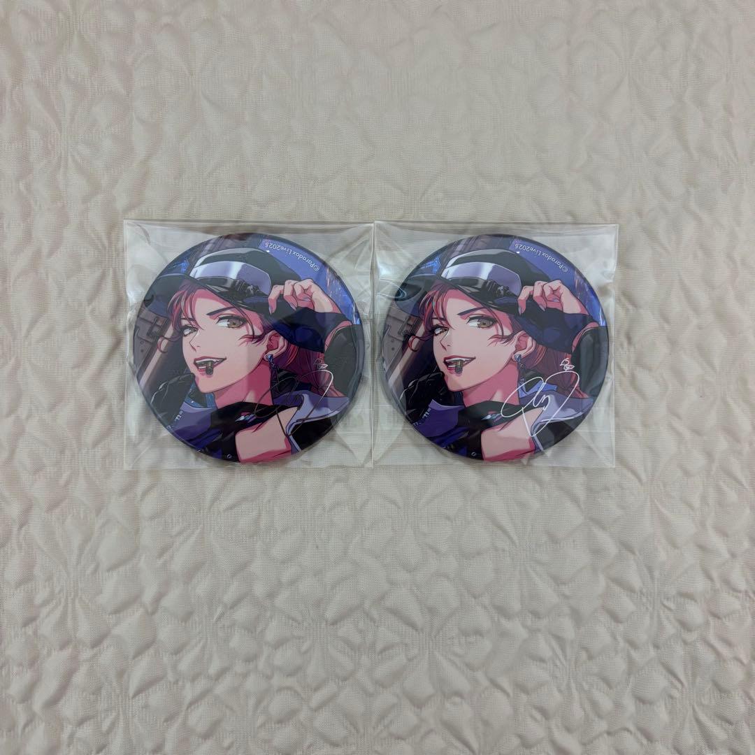 パラライ 6周年 缶バッジ アン・フォークナー - メルカリ