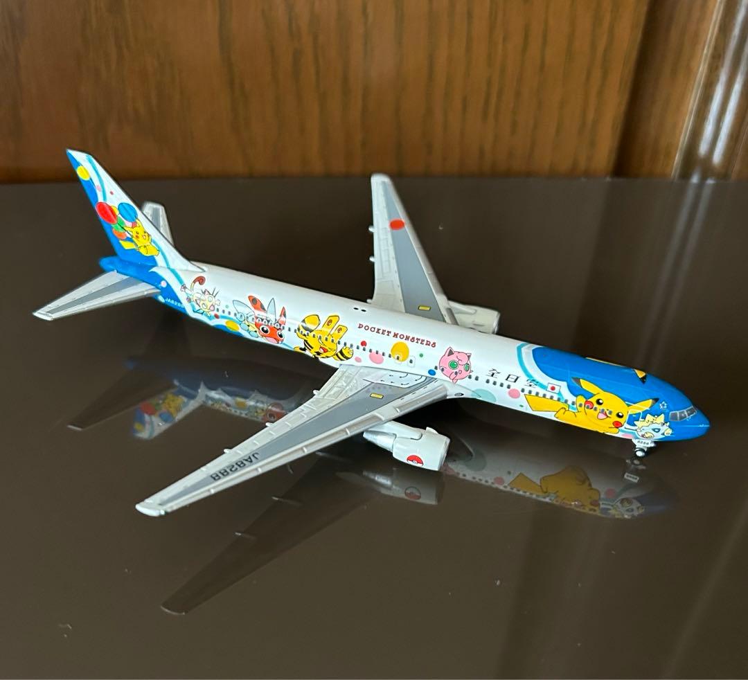 新品•未使用 全日本ボーイング767-381ポケモン塗装ジェットダイ
