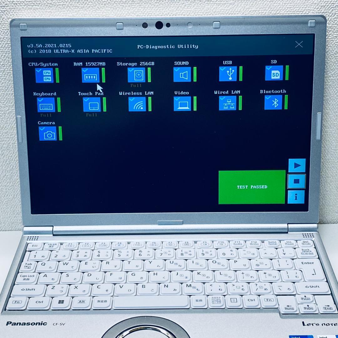 レッツノート SV1 W11 16GB NVMe 256GB 3010h 良品 - メルカリ