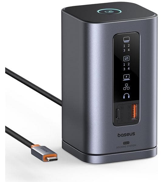 新品　Baseus USB-C ドッキングステーション 11-in-1 Amazon | Baseus USB-C ドッキングステーション 11-in-1 4K (60hz