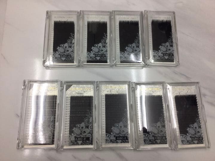 Miss eyed'or  Cカール太さ0.2㎜長さ7~15㎜ Miss eye d'or＞ フラットマットラッシュ ブラック Cカール 太さ0.2mm