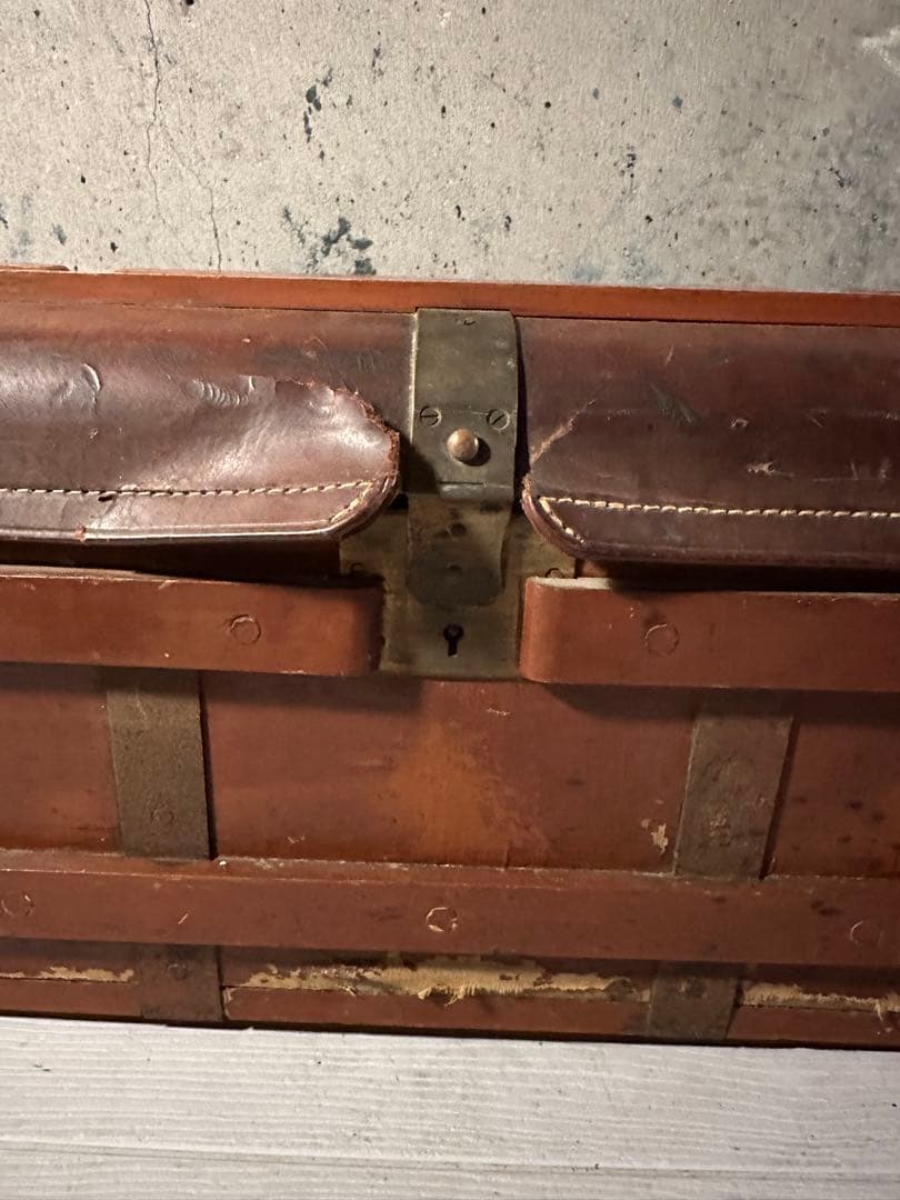 希少 大日本帝国 旧日本軍 軍隊 行李 ケース 当時物 獣督行李 - メルカリ