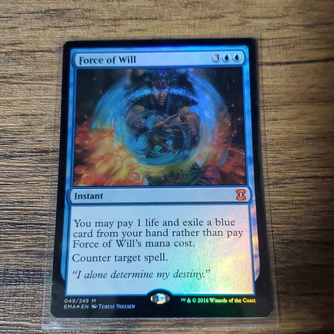 MTG 意志の力 Force of Will PLD]意志の力/Force of Will《日本語》【EMA】