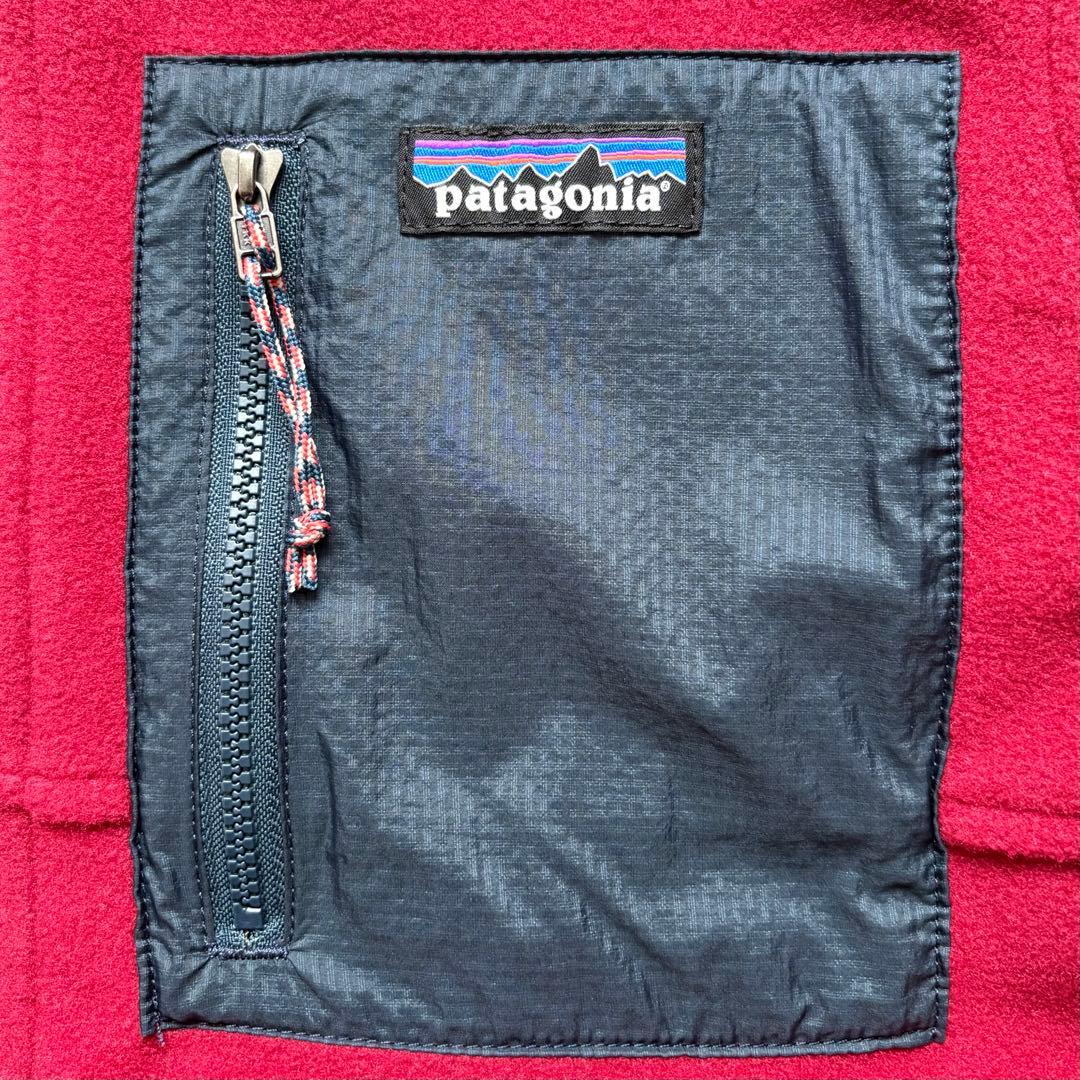 パタゴニア リバーシブルシェルドマイクロディニジャケット26215 紺/赤