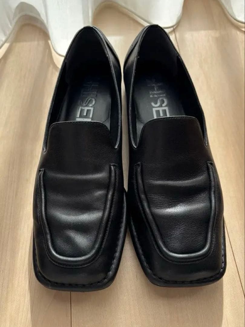 SHISEIのローファー　23.5センチ SHISEI/シーセイ】スェードスリムローファー（ローファー）｜EDIT.FOR