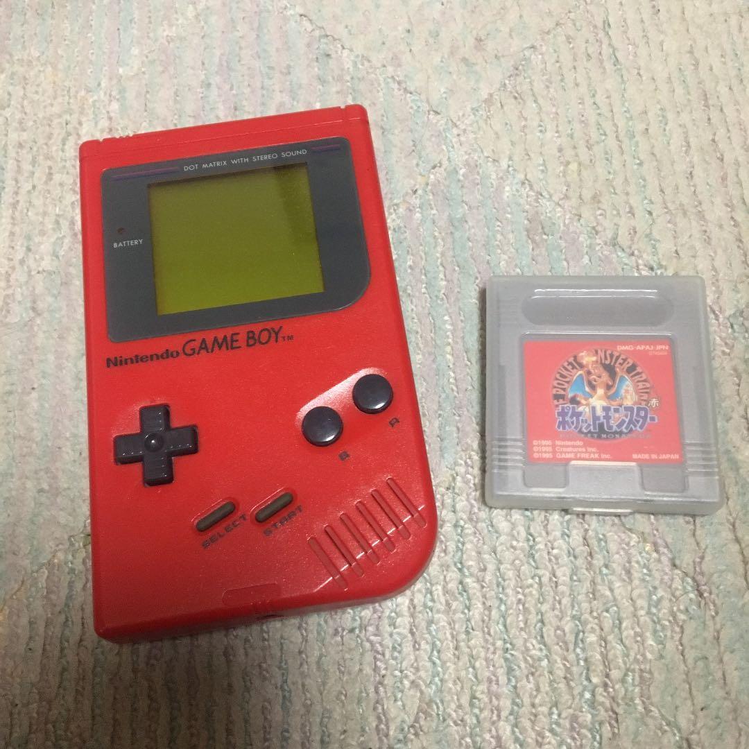 ジャンクNintendo 旧世代ゲーム機本体 ゲームボーイ レッド ポケモン