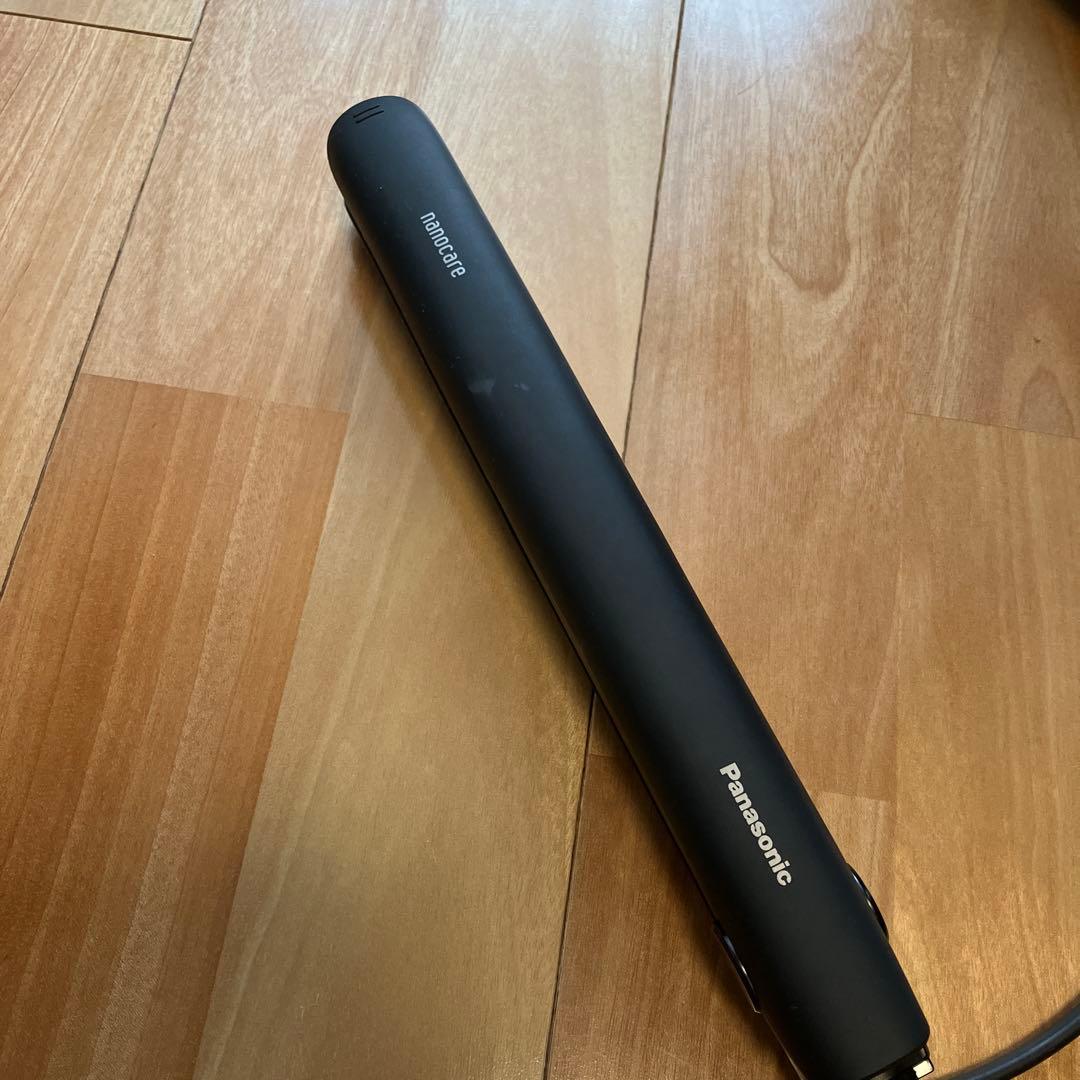 パナソニックEH-HS0J ナノケア　ストレートアイロン　ヘアケア ストレートアイロン nanocare（ナノケア） 黒 EH-HS0J-K [交流（コード