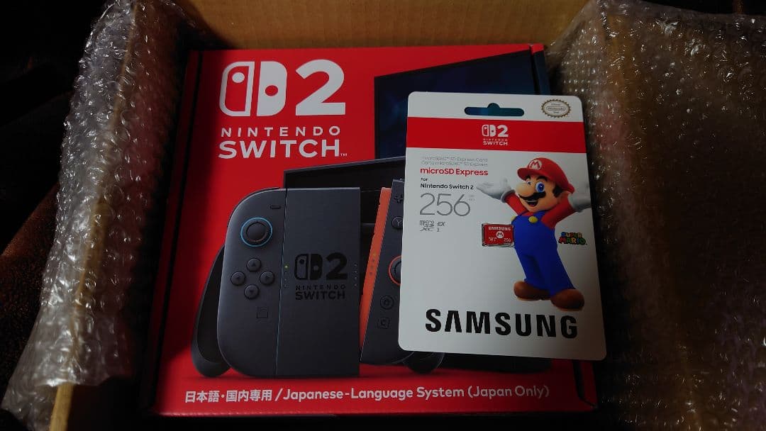 Nintendo Switch2 本体 日本語国内専用 256GBSDカード同梱 楽天市場】【 6月5日発売】Nintendo Switch 2(日本語・国内専用)+