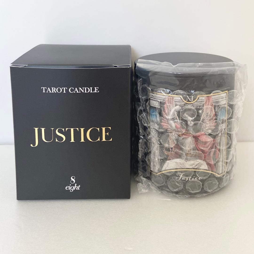 eight タロットキャンドル 11 JUSTICE 正義 エイト マリア eight TAROT CANDLE 11 JUSTICE 正義 エイト タロットキャンドル