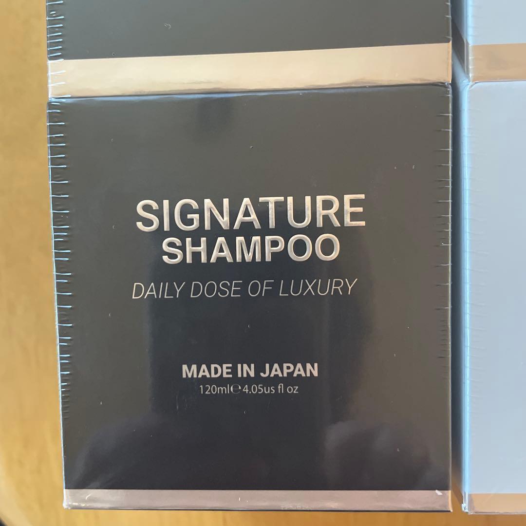 3点セットシグネチャーシャンプー& トリートメント スキャルプブラシ