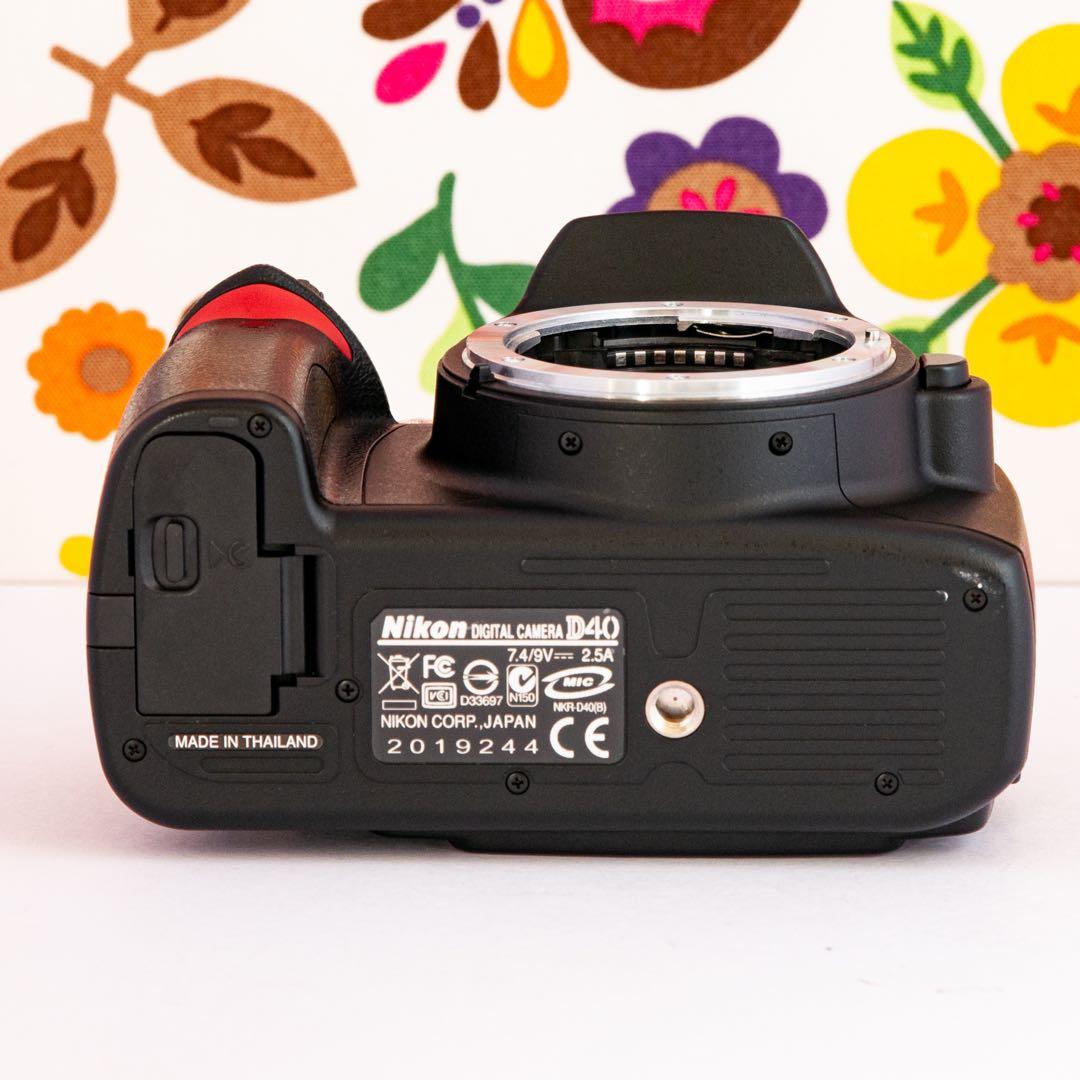 ❤️ニコンNikon D40❤️ iPhone転送❤️ショット数1561枚❤️の通販は
