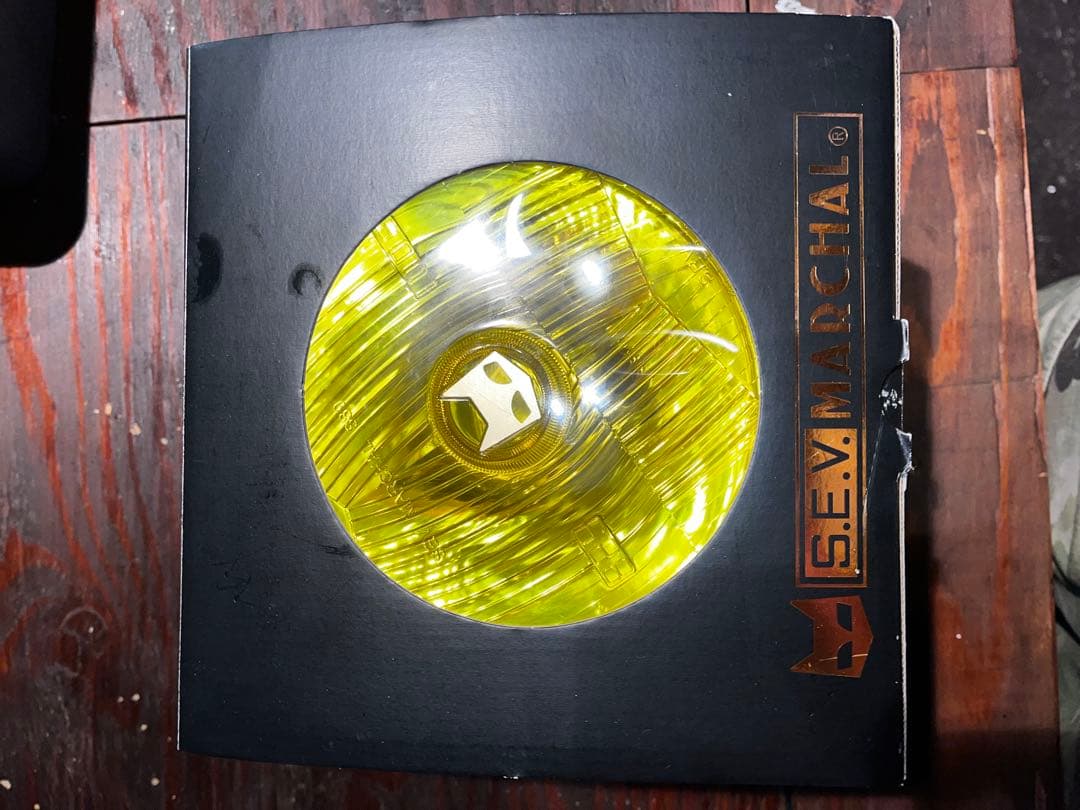 S.E.V. Marchal イエロー ヘッドライト 722・702ヘッドランプ イエローレンズ バイク用 / MARCHAL JAPAN