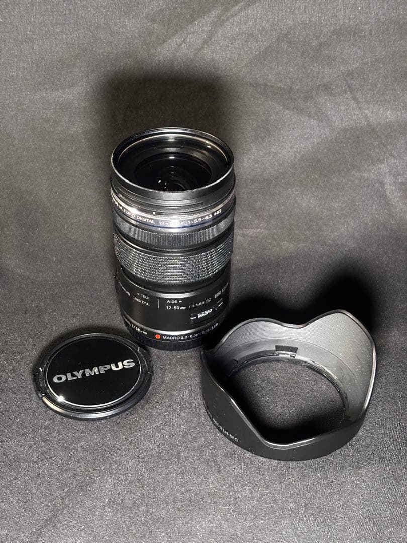 レンズ(ズーム) OLYMPUS M ZUIKO DIGITAL 12 50mm 3.5-6.3 Olympus M. Zuiko DIGITAL ED 12-50mm F3.5-6.3 EZ Lens (Black