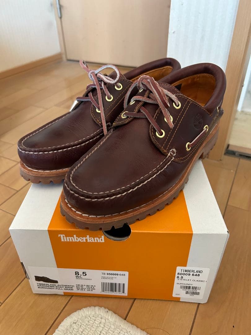 Timberland 3eye バーガンディ 26.5